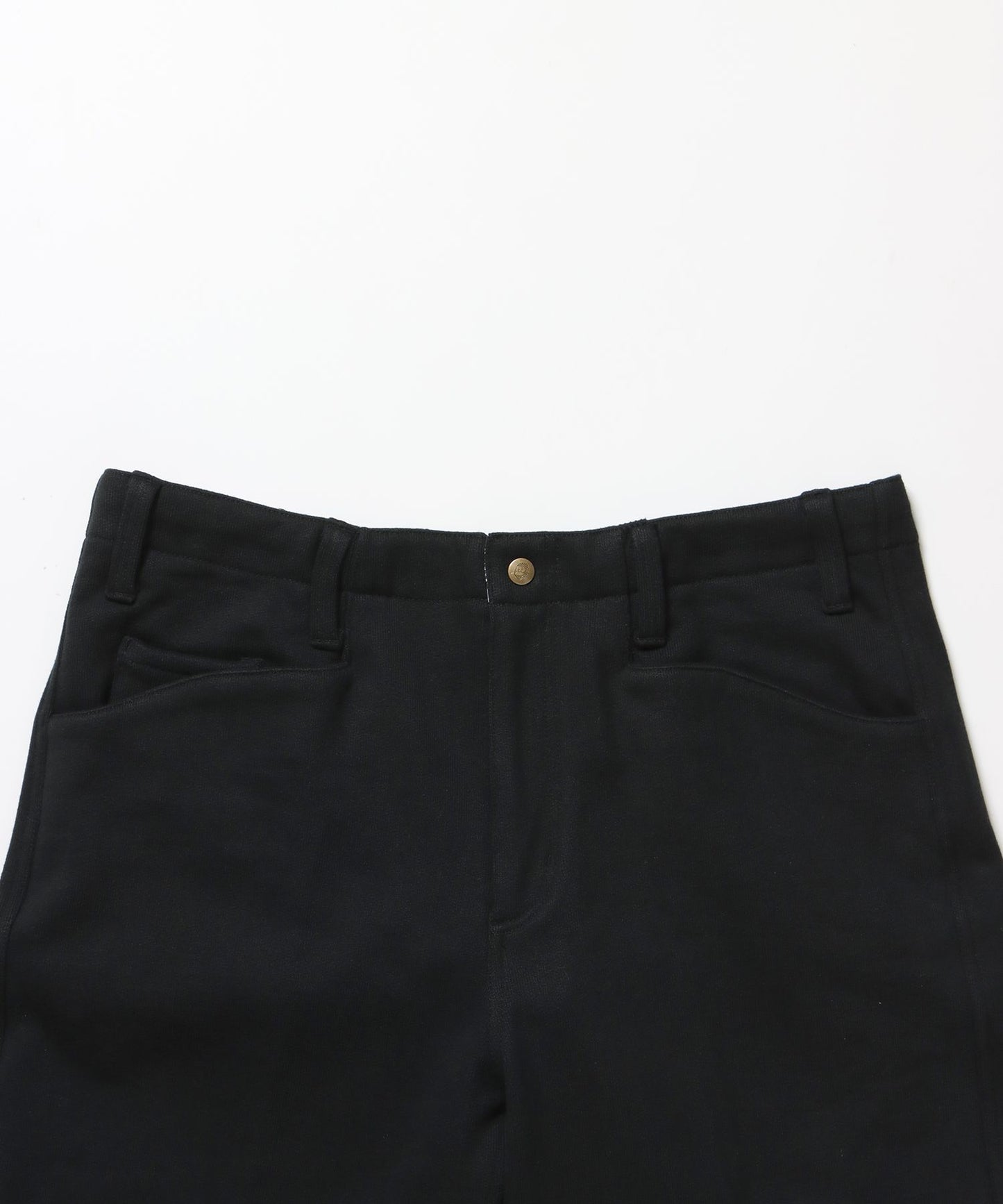 90TH H.SWEAT EXTRA WIDE PANTS / エクストラワイド スウェット パンツ ヘビーウエイト 裏毛 ドローストリング ≪セットアップ対応≫ ブラック