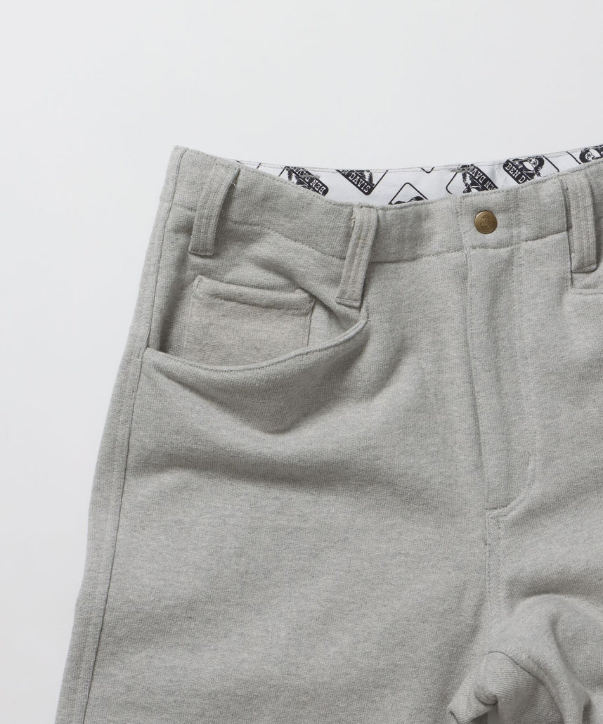 90TH H.SWEAT EXTRA WIDE PANTS / エクストラワイド スウェット パンツ ヘビーウエイト 裏毛 ドローストリング ≪セットアップ対応≫ グレー