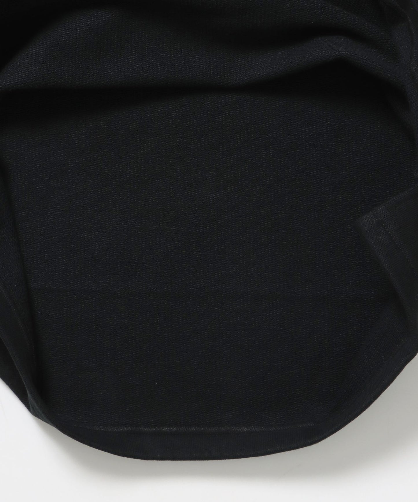 90TH H.SWEAT S/S 1/2 ZIP SHIRT / ヘビーウェイト 半袖 ハーフジップ 裏毛 ワンポイント ≪セットアップ対応≫ ブラック