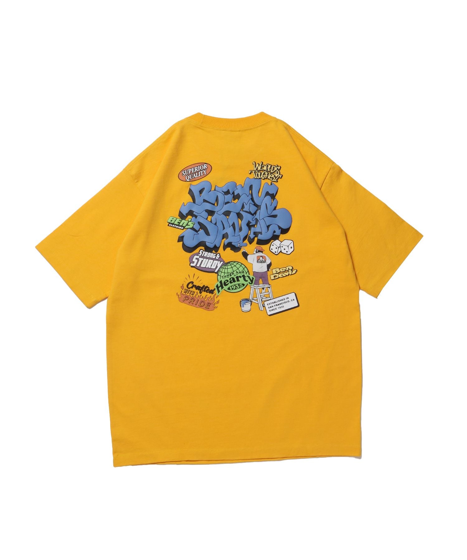 BEN DAVIS（ベンデイビス）】OVERLAP TEE NV / オーバーサイズ 半袖