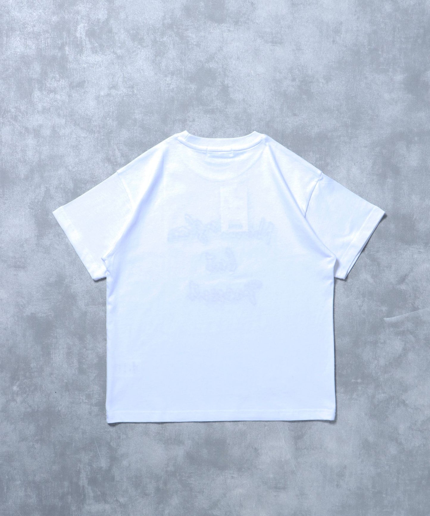 アップリケロゴショート丈Tシャツ/ Tシャツ クルーネック 半袖 プリント 刺繍 チェック 【短丈】 ホワイト