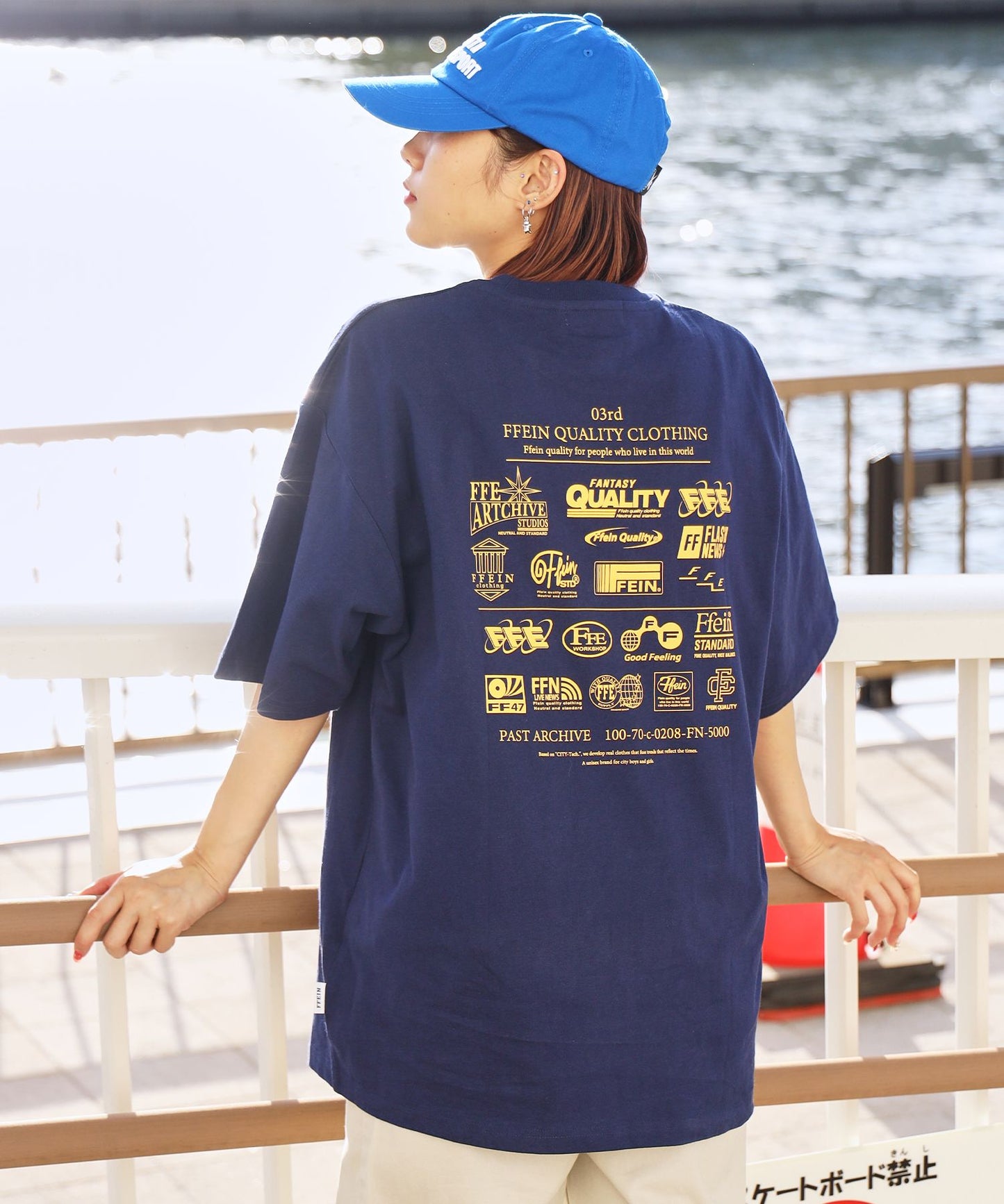モデル：H163 Size:L ネイビー
