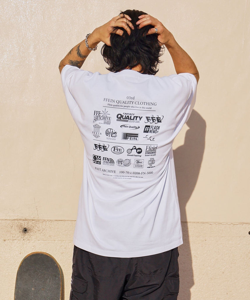 FFEIN(フェイン)】企業ロゴプリントオーバーサイズTシャツ / Tシャツ