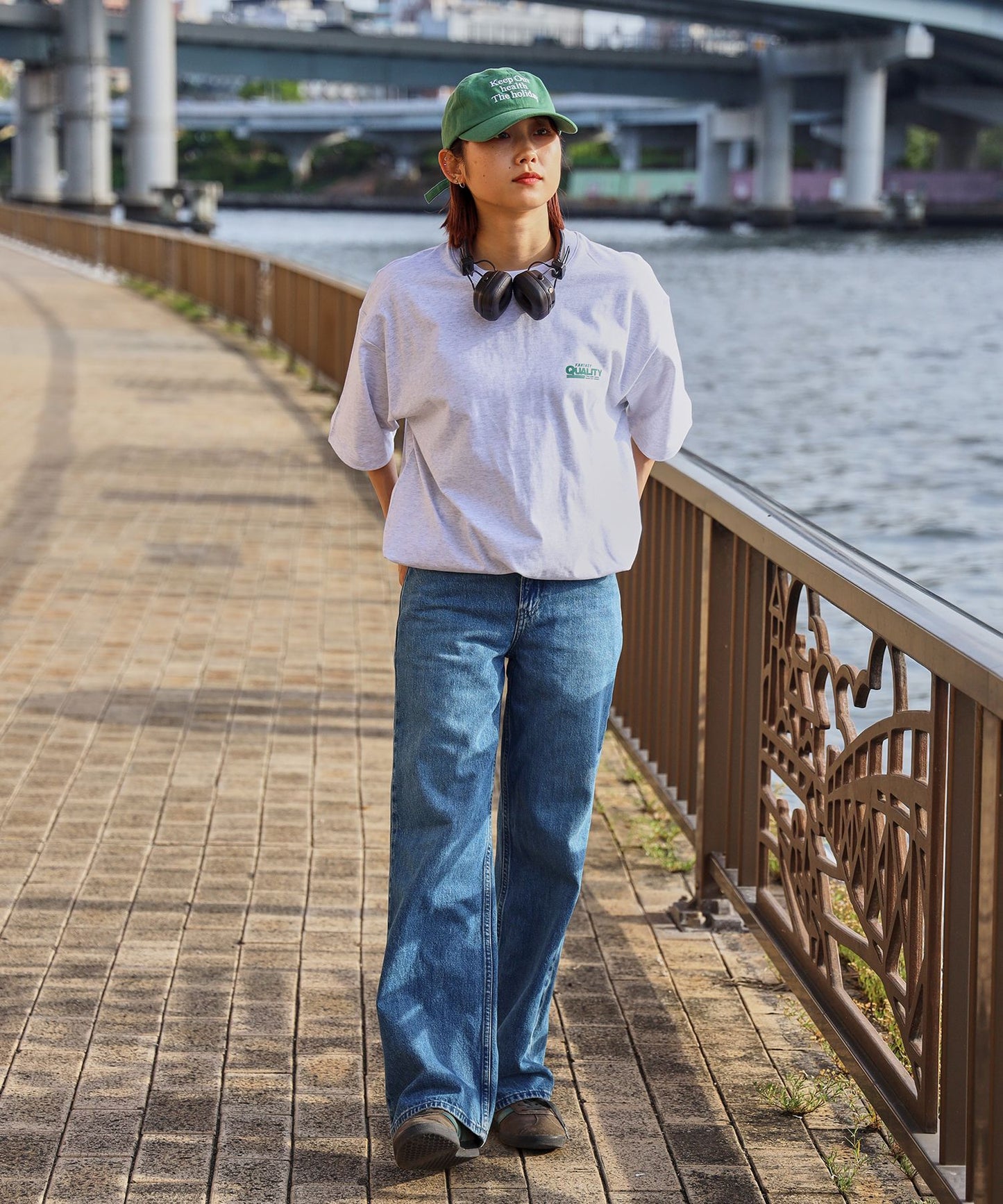 モデル：H163 Size:M アッシュグレー