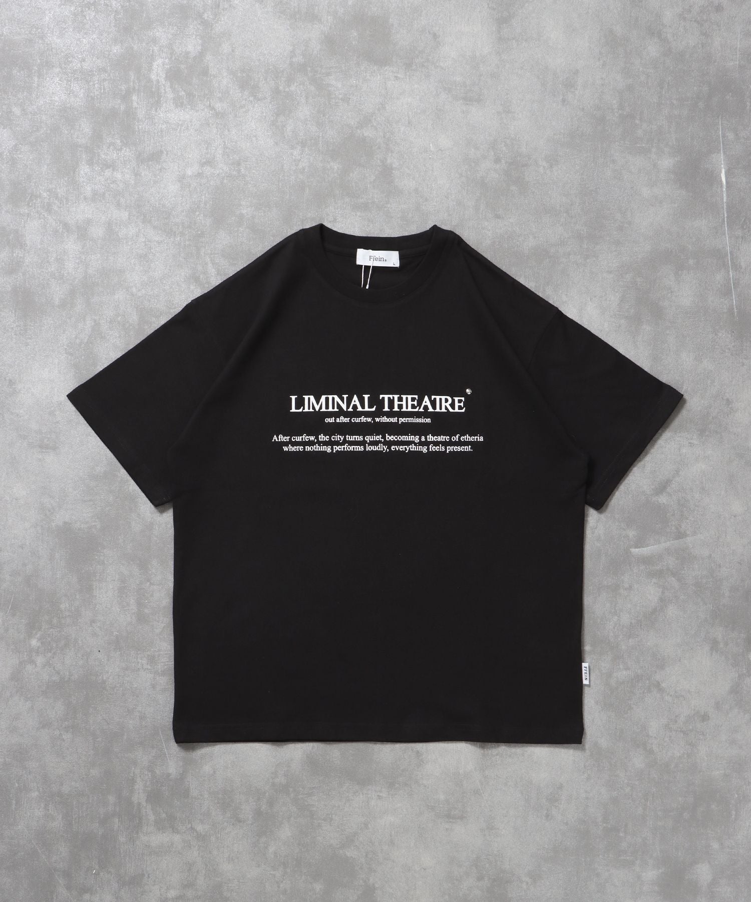 FFEIN(フェイン)】シンプルプリントロゴショート丈Tシャツ/ Tシャツ