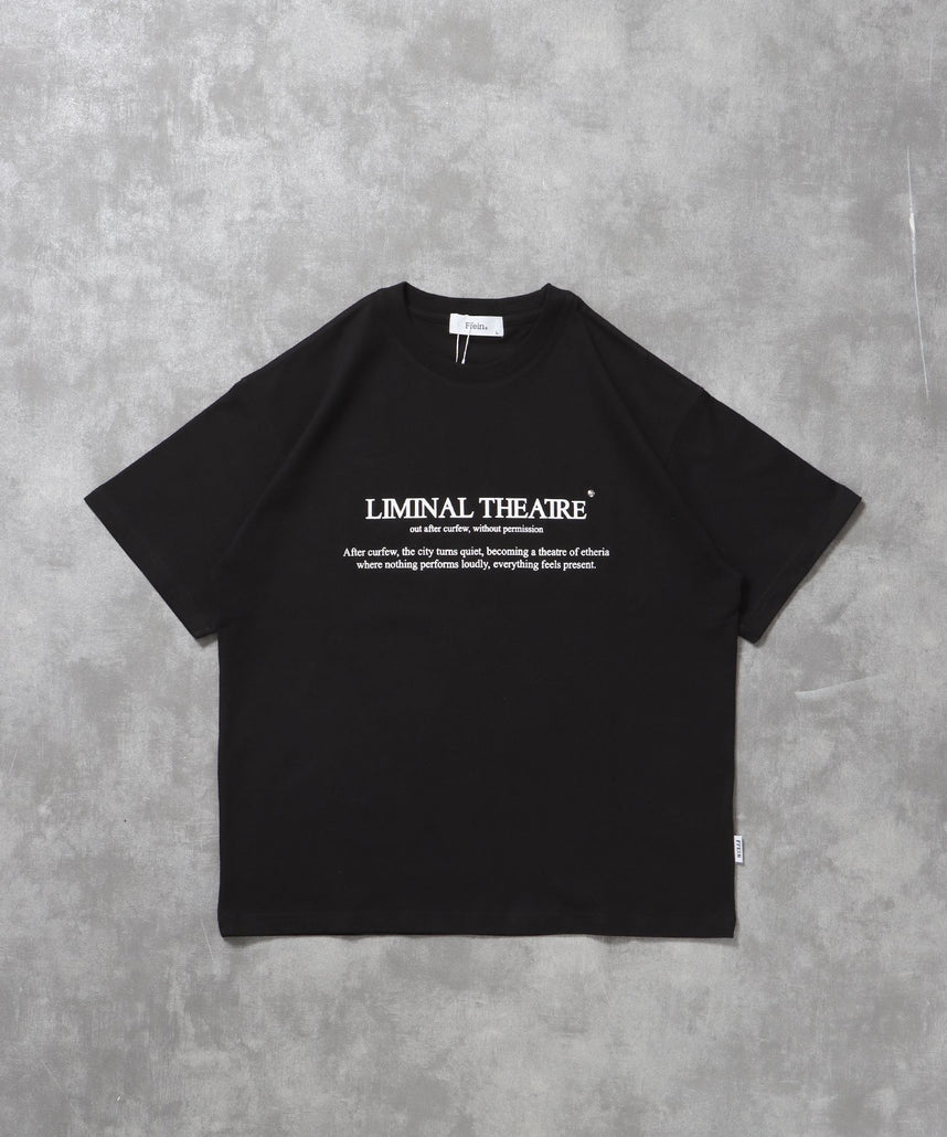 jumpone Tシャツ　46サイズ FFEIN(フェイン)】シンプルプリントロゴショート丈Tシャツ/ Tシャツ