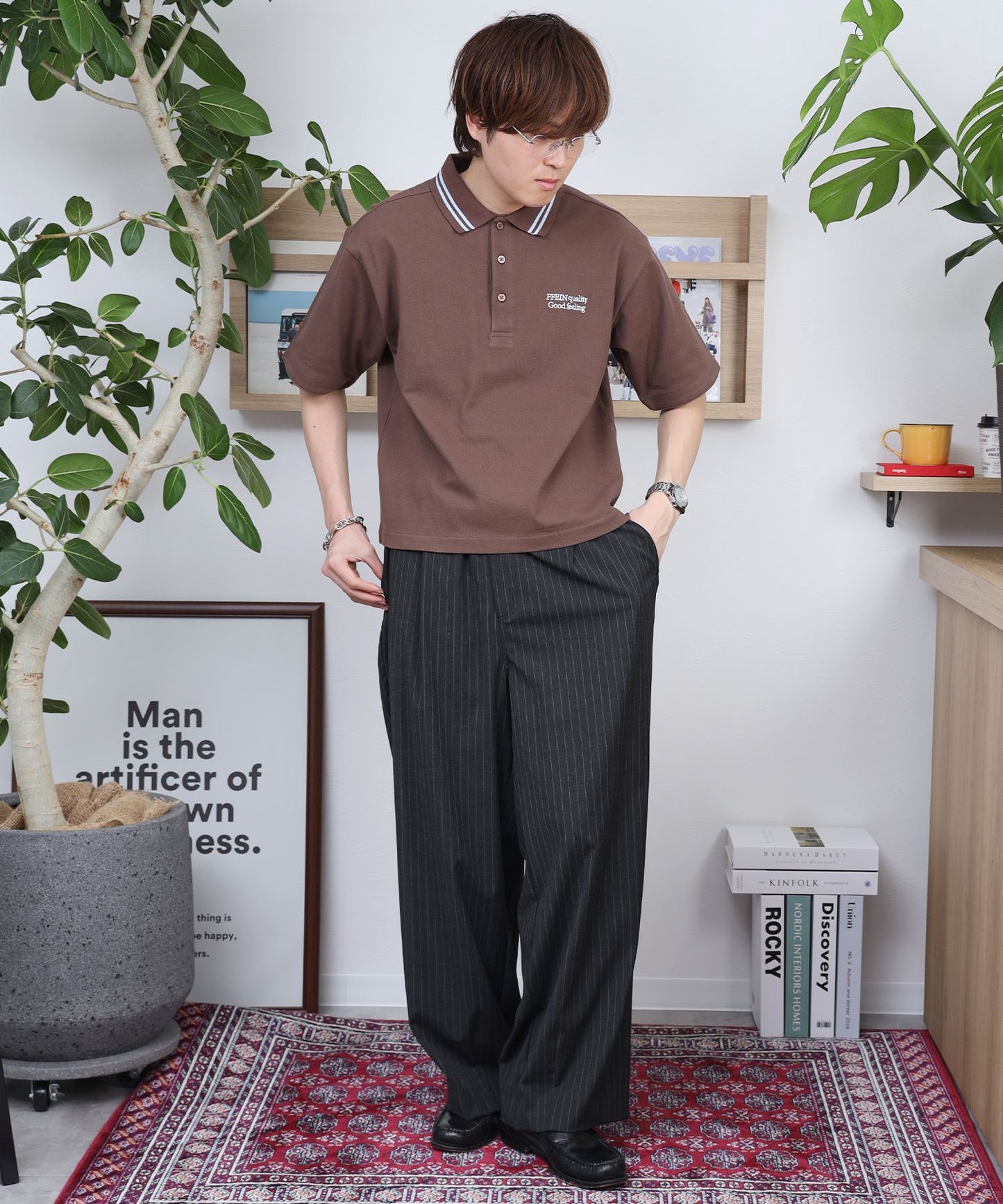 モデル：H178 Size:M モカ