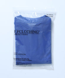 ヴィンテージパックTシャツ/ パックT 2枚 綿100％ Tシャツ クルーネック 半袖 無地 シンプル ロイヤルブルー