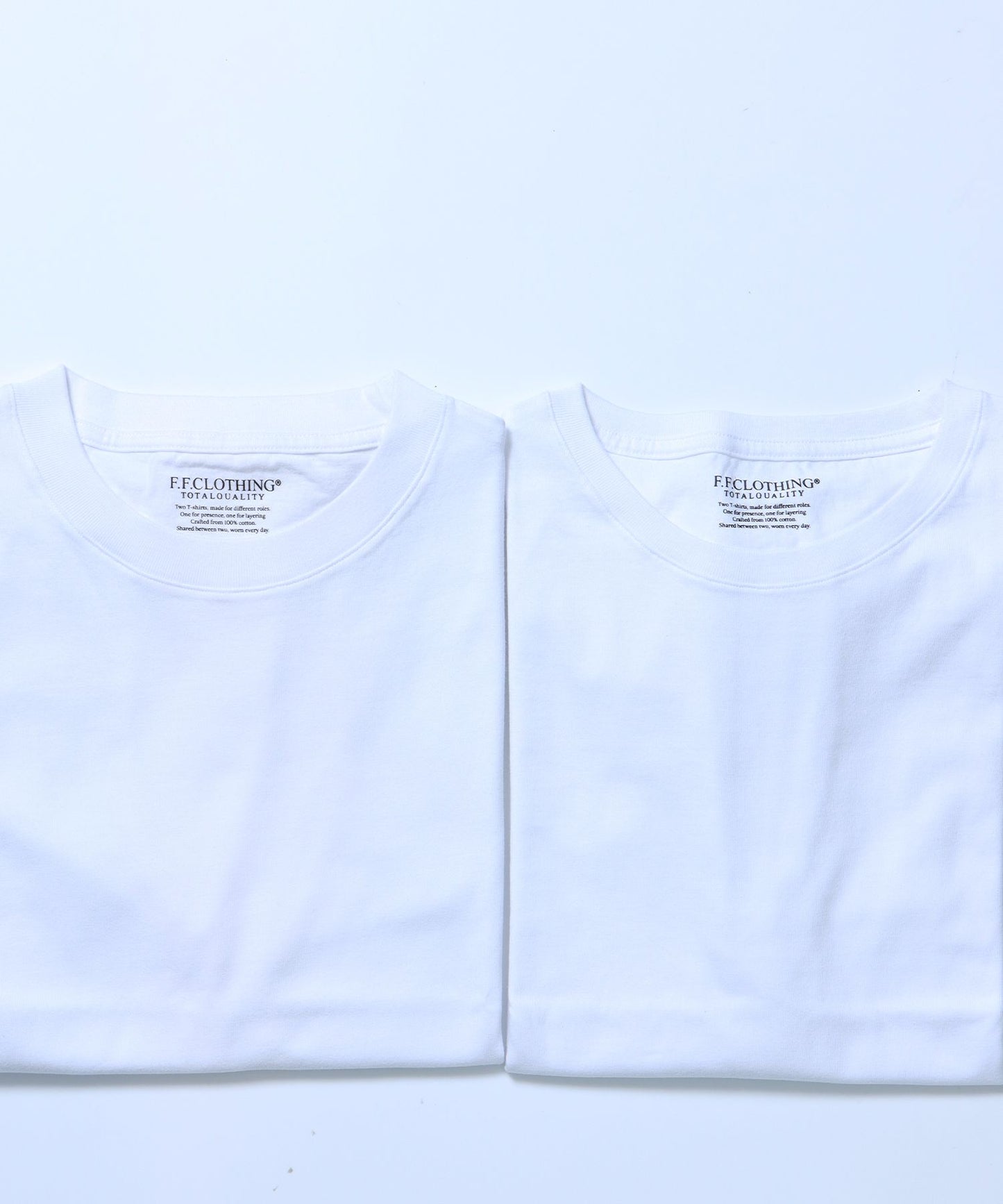 ヴィンテージパックTシャツ/ パックT 2枚 綿100％ Tシャツ クルーネック 半袖 無地 シンプル ホワイト