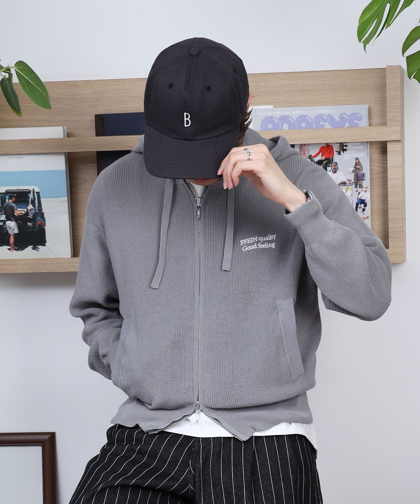 モデル：H178 Size:M M.グレー