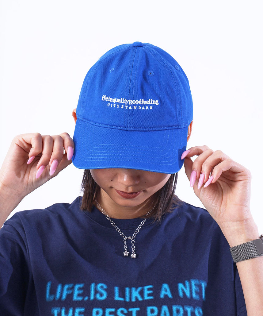 FFEIN(フェイン)】メッセージ刺繍キャップ / ユニセックス キャップ