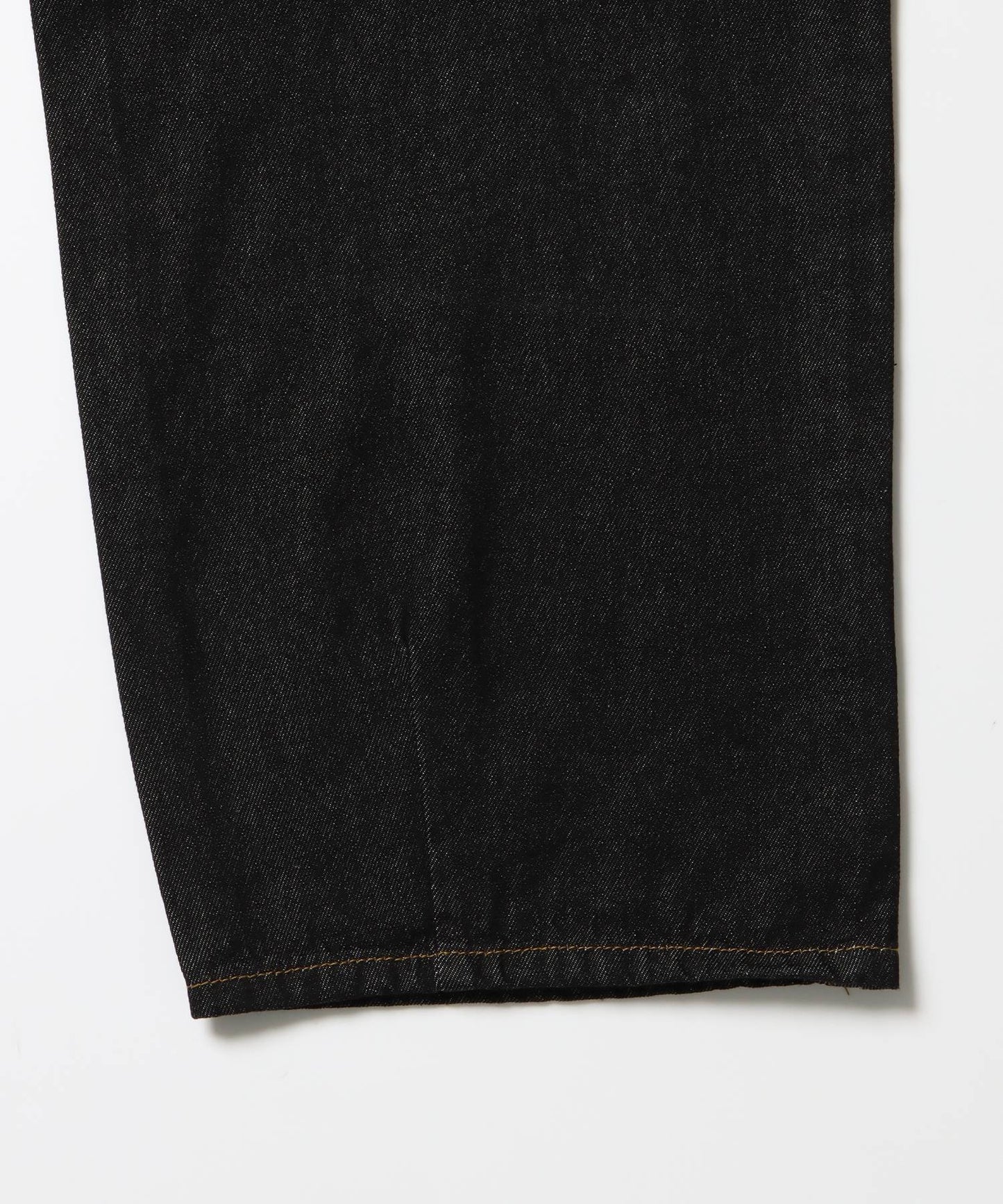 ※WEB限定 / タックワイドデニムパンツ / sqnz tucked denim pants ブラック