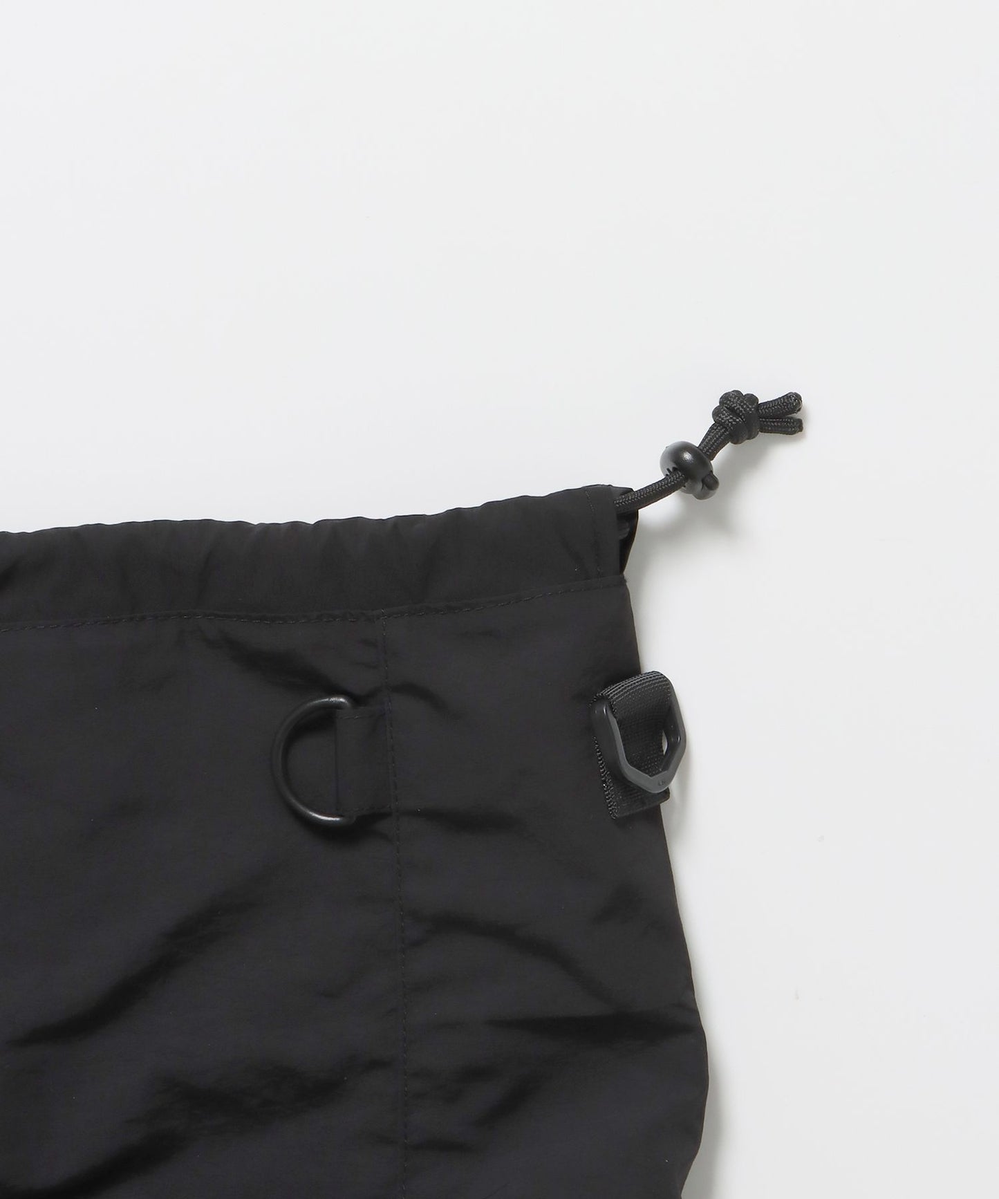 ≪予約商品≫sqnz 2way knapsack / ユニセックス ナップサック リュック 雑貨 バック 2WAY ドローコード ブラック