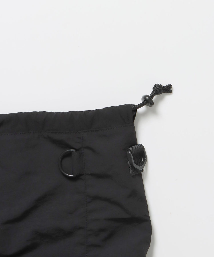 ≪予約商品≫sqnz 2way knapsack / ユニセックス ナップサック リュック 雑貨 バック 2WAY ドローコード ブラック