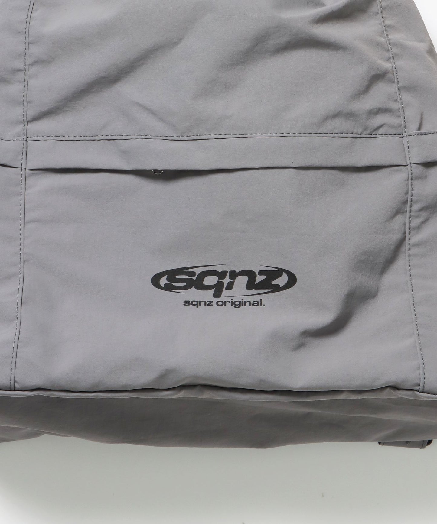 ≪予約商品≫sqnz 2way knapsack / ユニセックス ナップサック リュック 雑貨 バック 2WAY ドローコード グレー