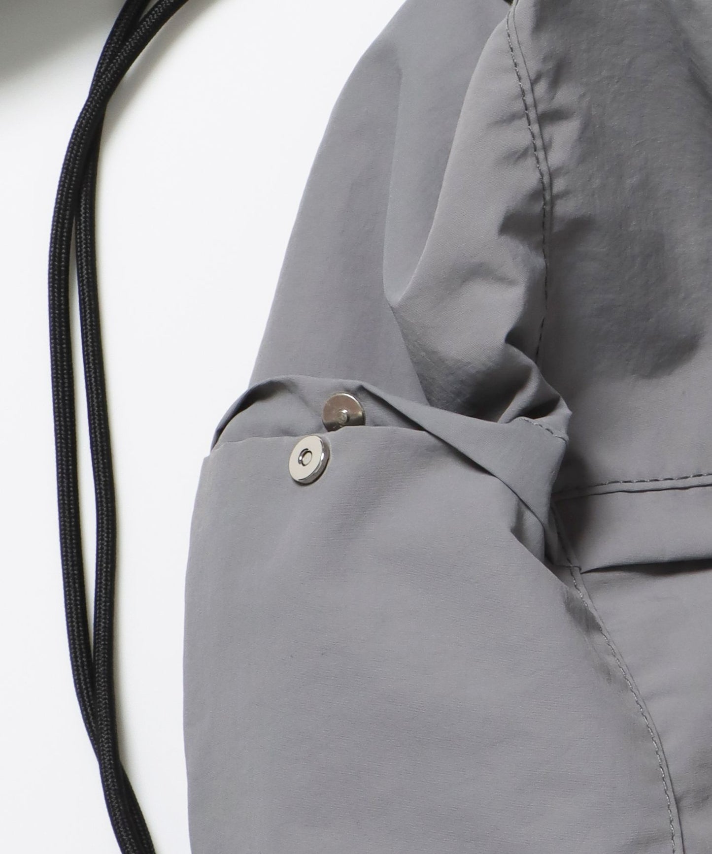 ≪予約商品≫sqnz 2way knapsack / ユニセックス ナップサック リュック 雑貨 バック 2WAY ドローコード グレー