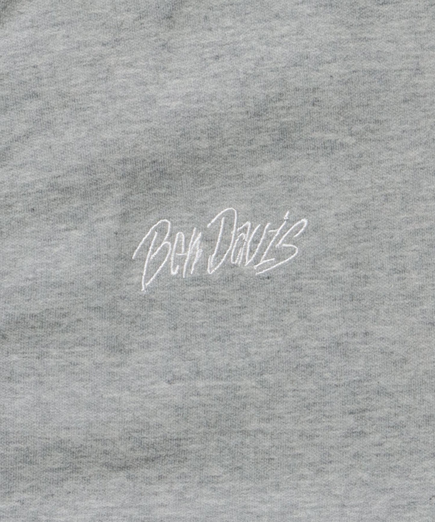 JERSEY LINE TRACK JACKET / ビッグシルエット フルジップ ヘビーウェイト 加工 刺繍 フーディ【短丈】 グレー