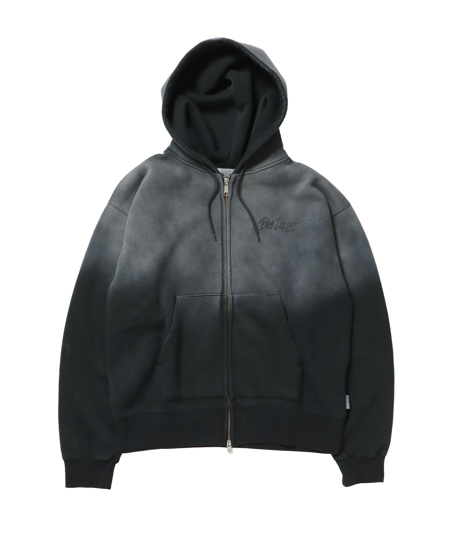 【BEN DAVIS（ベンデイビス）】GRAPHIC FADED ZIP HOODIE / ジップパーカー フーディ 裏起毛 ヘビーウェイト プリント 加工 柄19