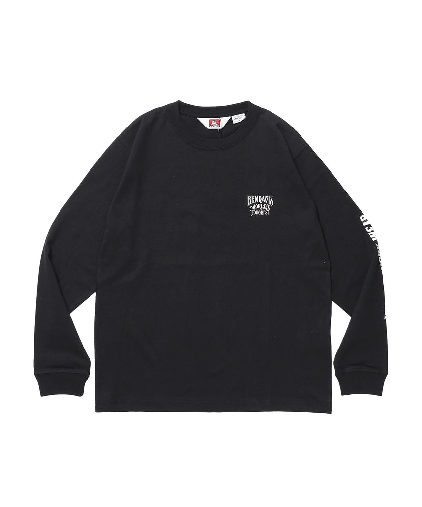 BEN DAVIS（ベンデイビス）】PAINTER'S SIGN L/S TEE / ロンT クルー