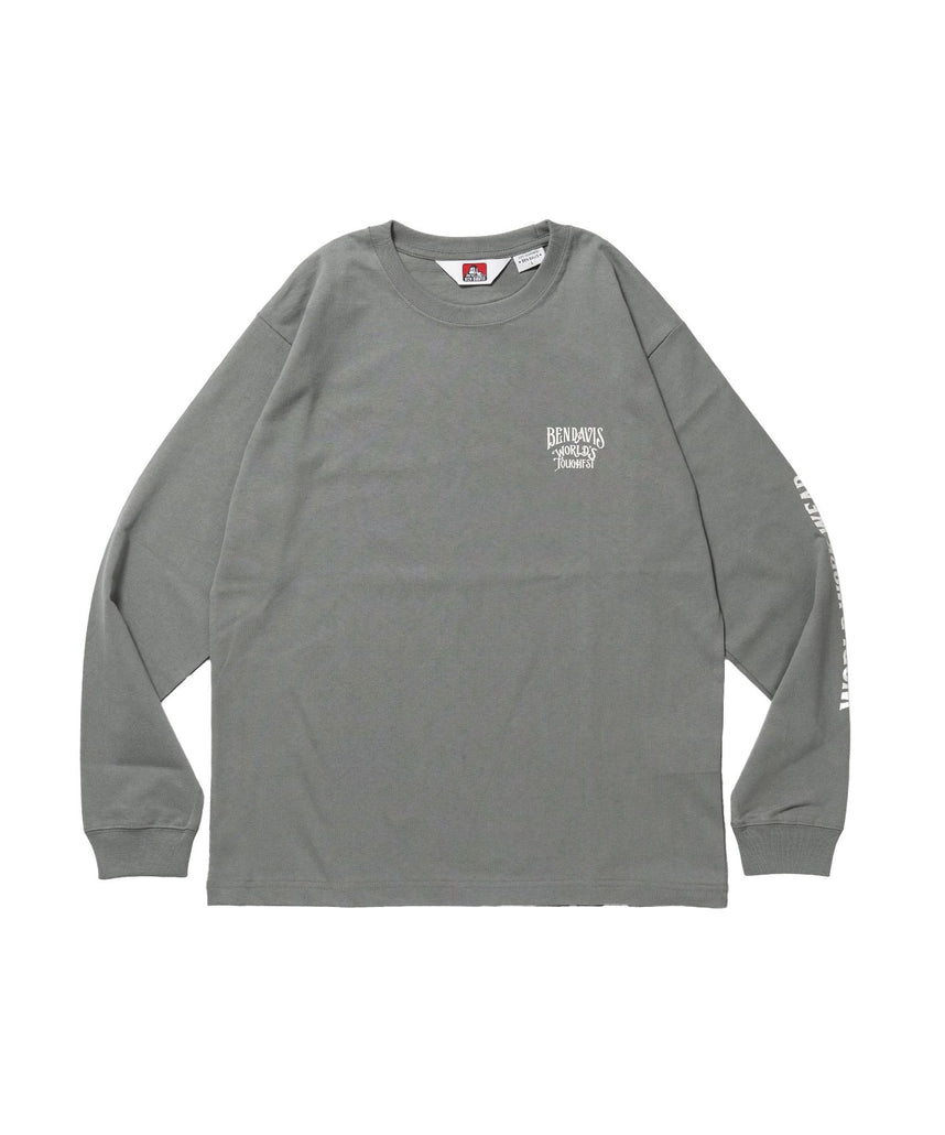 BEN DAVIS（ベンデイビス）】PAINTER'S SIGN L/S TEE / ロンT クルー