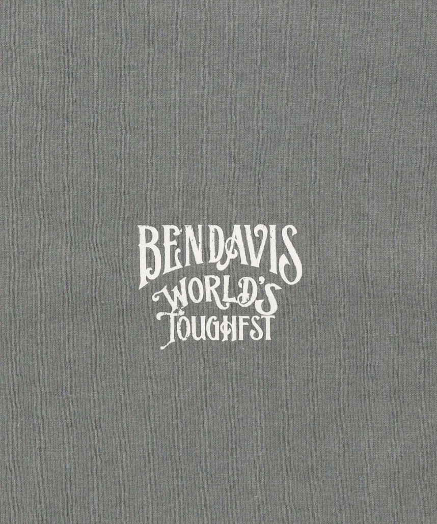 BEN DAVIS（ベンデイビス）】PAINTER'S SIGN L/S TEE / ロンT クルー