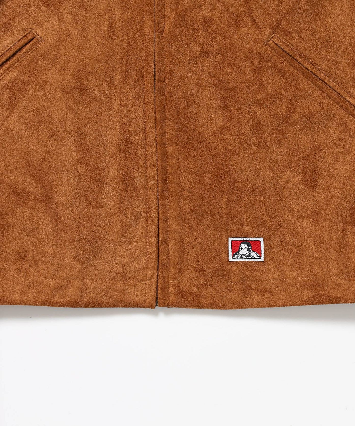 FAUX SUEDE WORK JACKET / ワーク ジャケット ジップ スウェード ポケット ベージュ系その他3