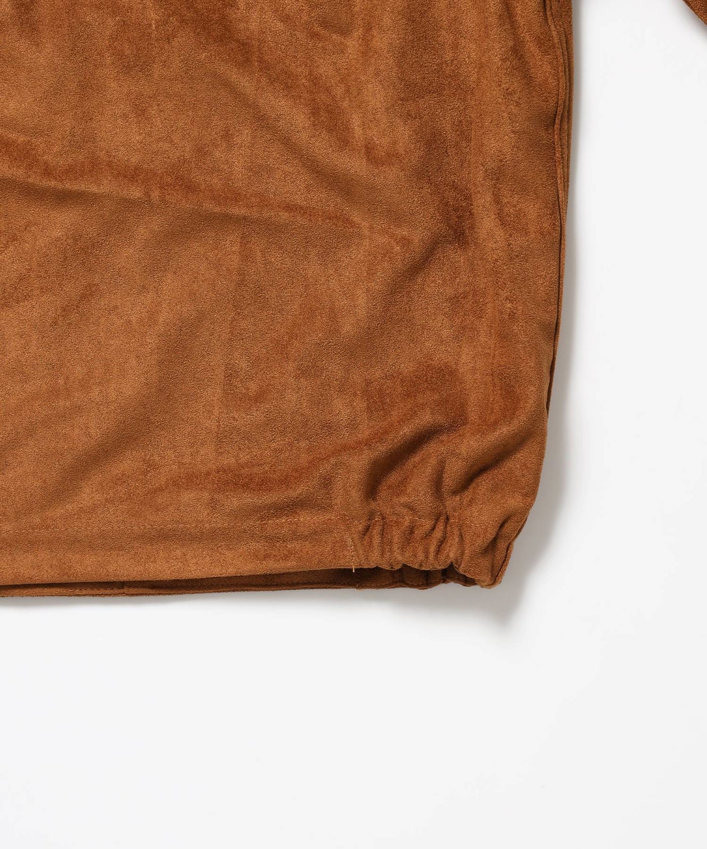 FAUX SUEDE WORK JACKET / ワーク ジャケット ジップ スウェード ポケット ベージュ系その他3