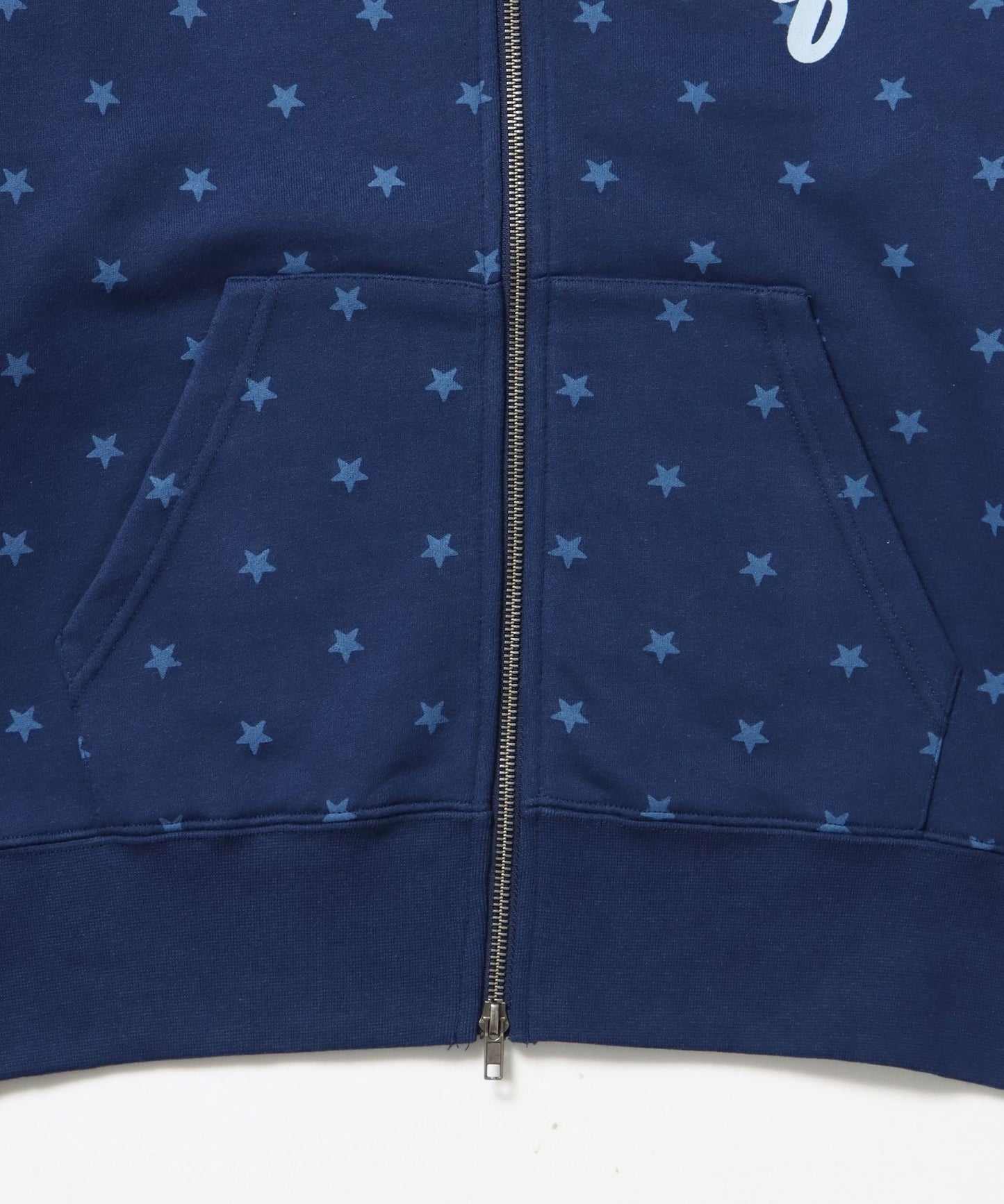 sqnz logo pt zip p/k / ジップパーカー フーディ 裏毛 ワンポイント ダブルジップ 花柄  星柄 柄82