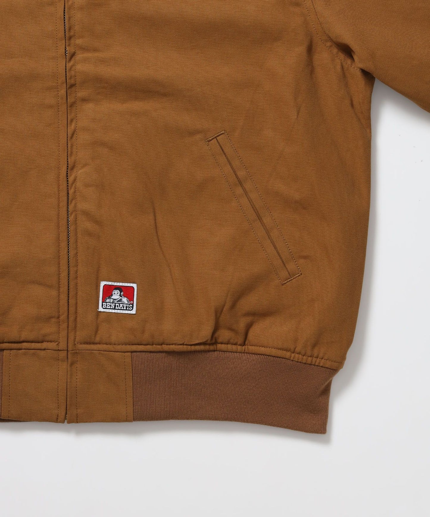 COTTON DUCK SOUVENIR JACKET / スーベニア 刺繍 フライトジャケット ユニセックス 裏地付き アウター ベージュ