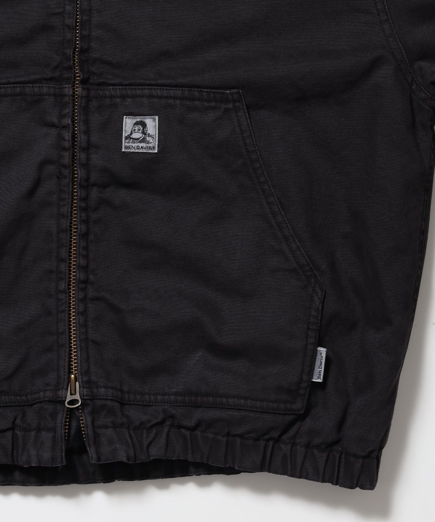 WORKERS PARKA / フーデッドワークジャケット ダブルジップ キルティング裏地 アウター ポケット ワーク ユニセックス