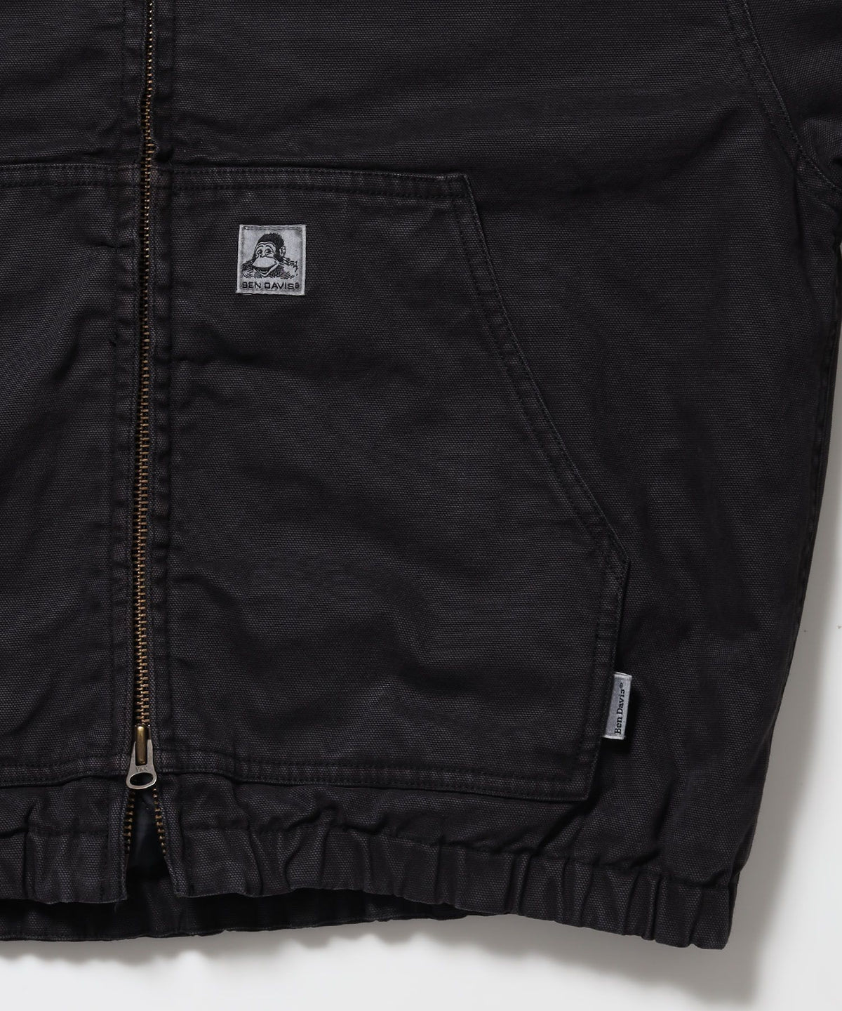 WORKERS PARKA / フーデッドワークジャケット ダブルジップ キルティング裏地 アウター ポケット ワーク ユニセックス