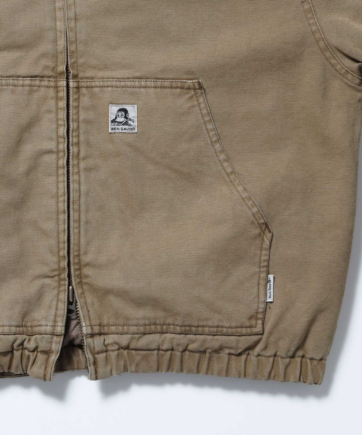 WORKERS PARKA / フーデッドワークジャケット ダブルジップ キルティング裏地 アウター ポケット ワーク ユニセックス