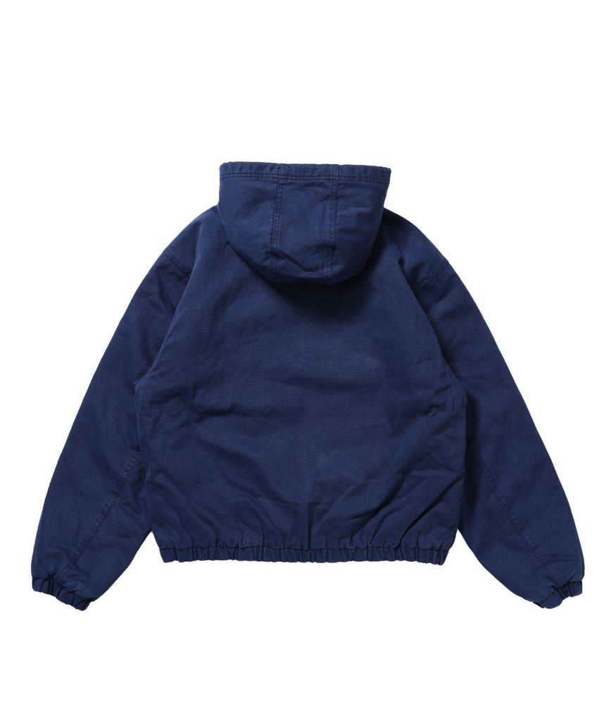 WORKERS PARKA / フーデッドワークジャケット ダブルジップ キルティング裏地 アウター ポケット ワーク ユニセックス
