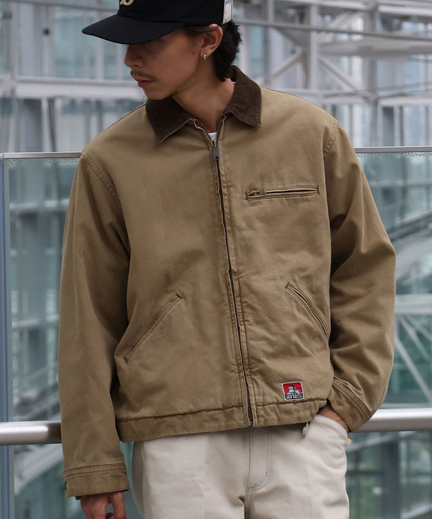 BEN DAVIS（ベンデイビス）】ZIP FRONT TRUCKER JACKET / トラッカー