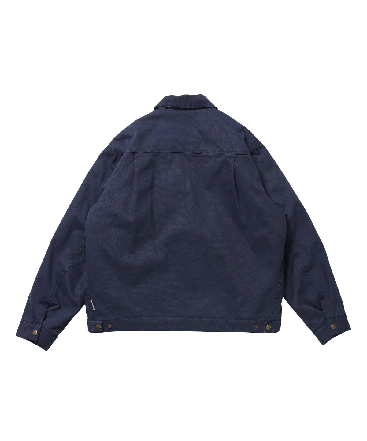 ZIP FRONT TRUCKER JACKET / トラッカージャケット コーデュロイ衿 ショート丈 中綿キルティング アウター ユニセックス