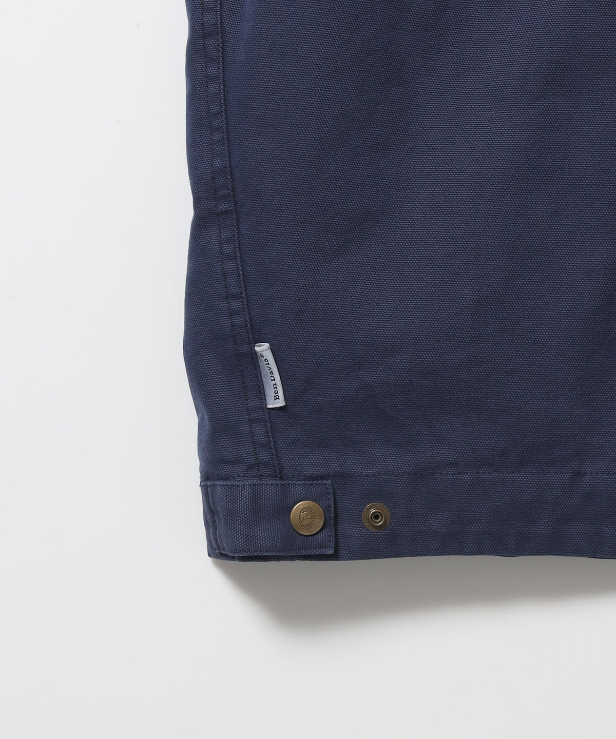 ZIP FRONT TRUCKER JACKET / トラッカージャケット コーデュロイ衿 ショート丈 中綿キルティング アウター ユニセックス