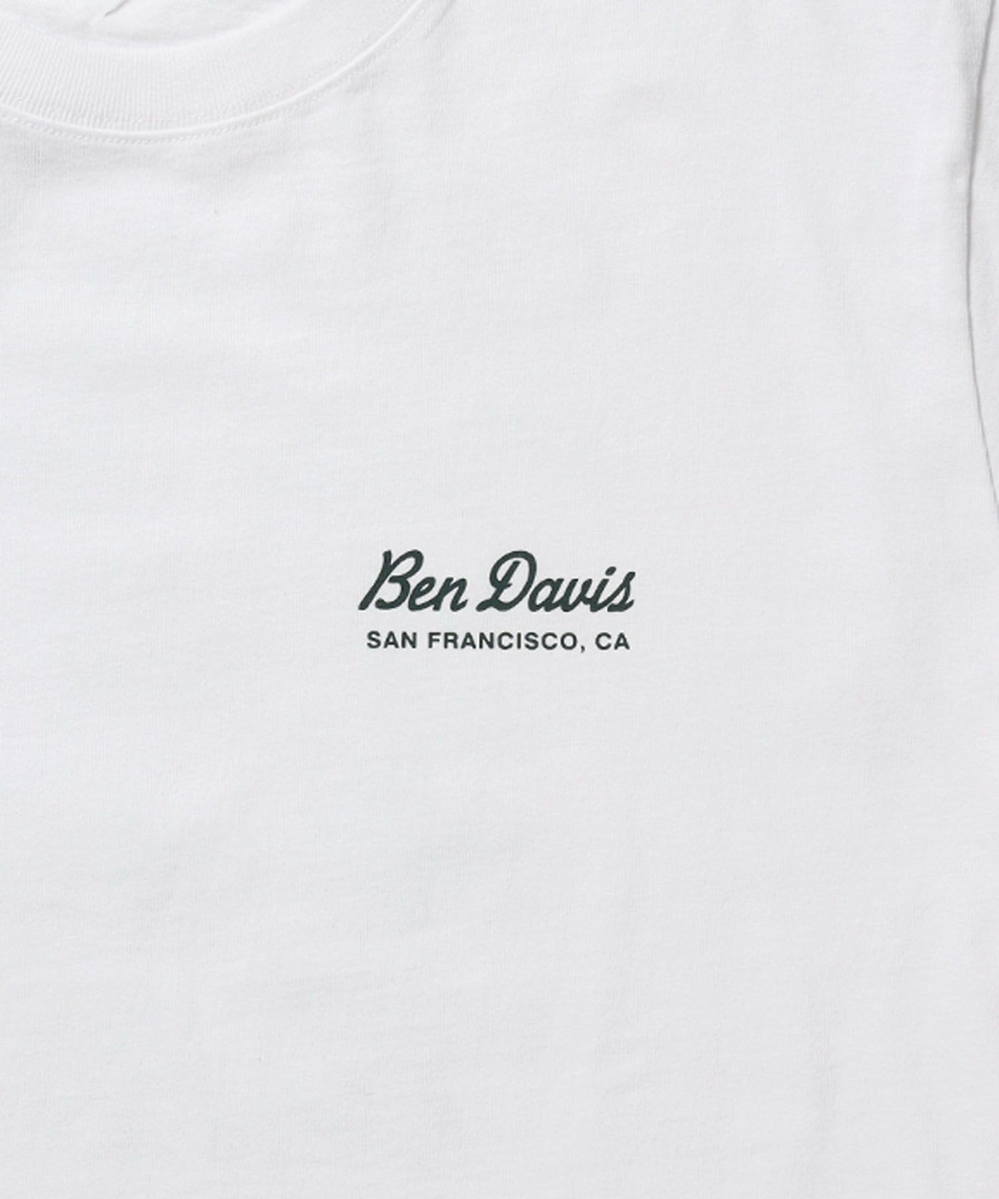 GRAPHIC L/S TEE (REG) / ロンT ユニセックス レギュラーフィット 長袖 ラバープリント ホワイト