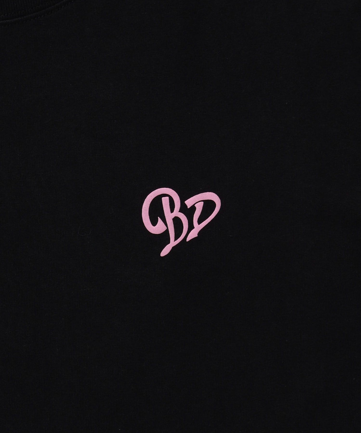 GRAPHIC WIDE L/S TEE / ワイドシルエット グラフィック ロンT 長袖 ユニセックス ブラック