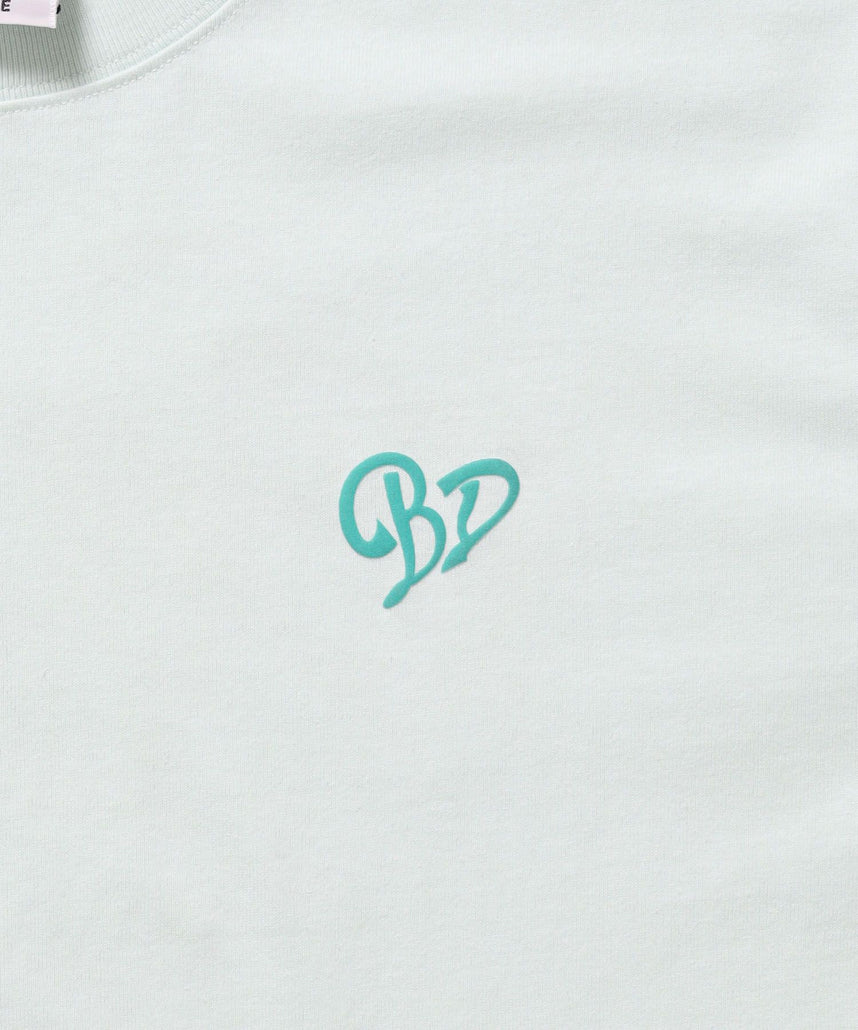 GRAPHIC WIDE L/S TEE / ワイドシルエット グラフィック ロンT 長袖 ユニセックス ミント