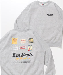 Graphic Sweatshirt / スウェット クルーネック グラフィック 裏起毛 ユニセックス グレー