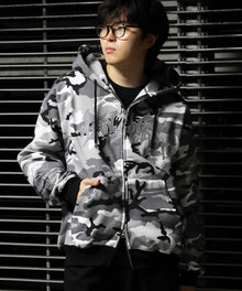 BEN DAVIS（ベンデイビス）】SPIKY LOGO ZIP HOODIE / ジップフーディ