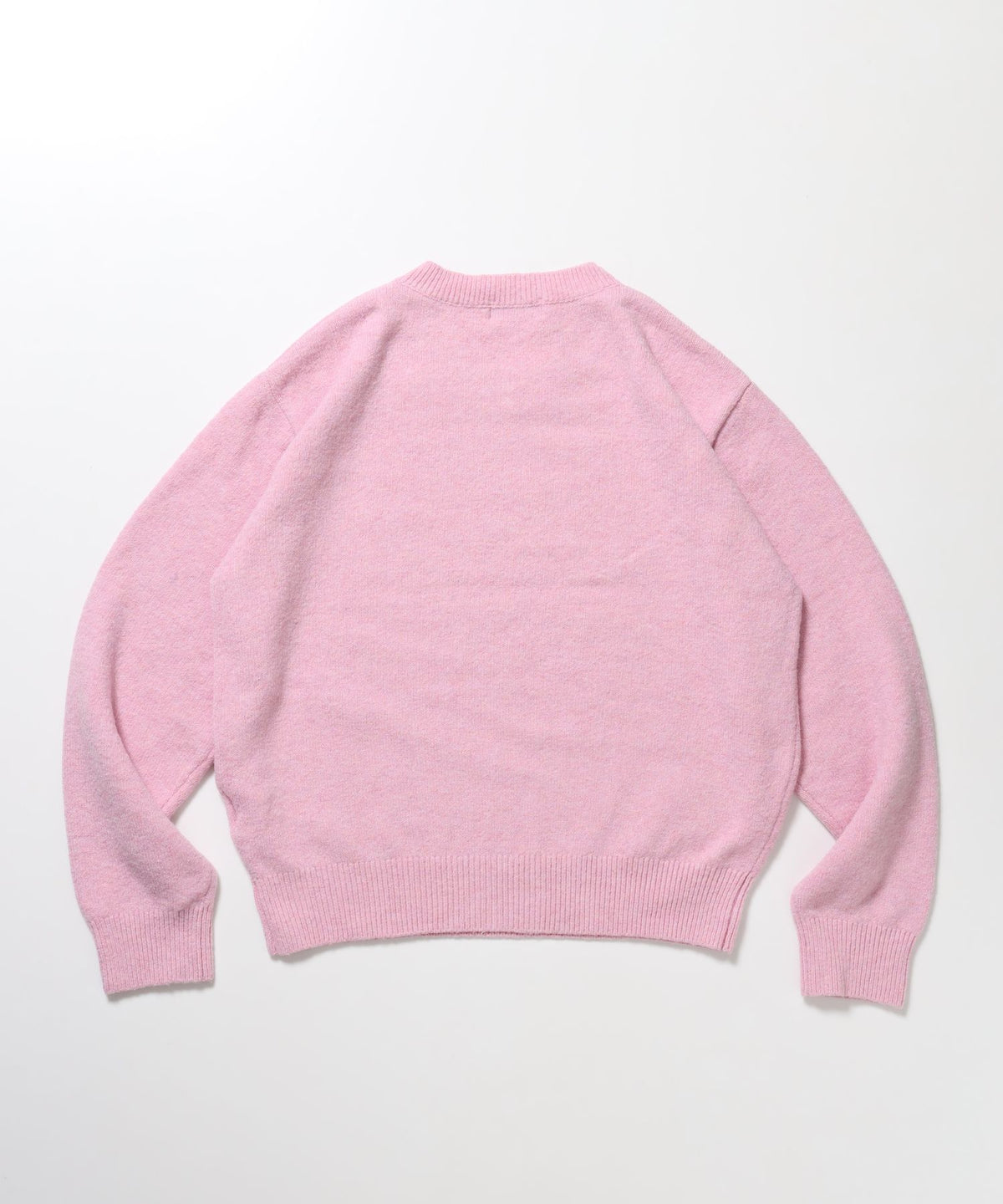 ウール混Vネックニット / ウール混 刺繍 ニット Vネック ユニセックス