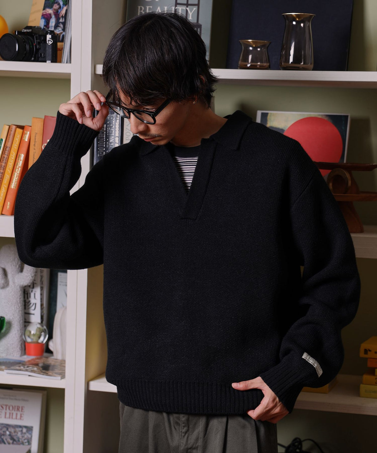 モデル：H178 Size:L：ﾌﾞﾗｯｸ
