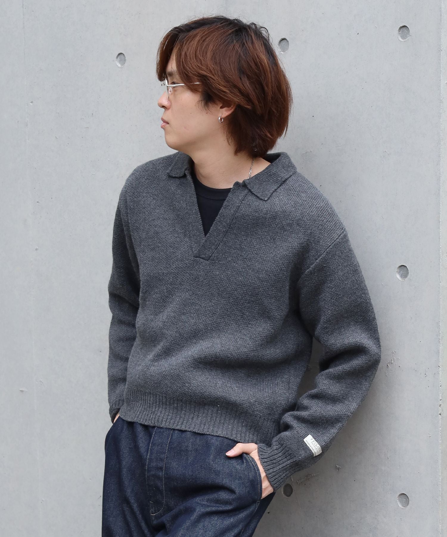 モデル：H178 Size:L：M.グレー
