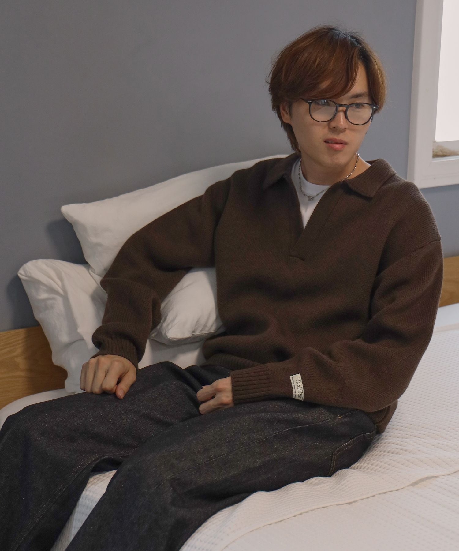 モデル：H178 Size:L：ブラウン