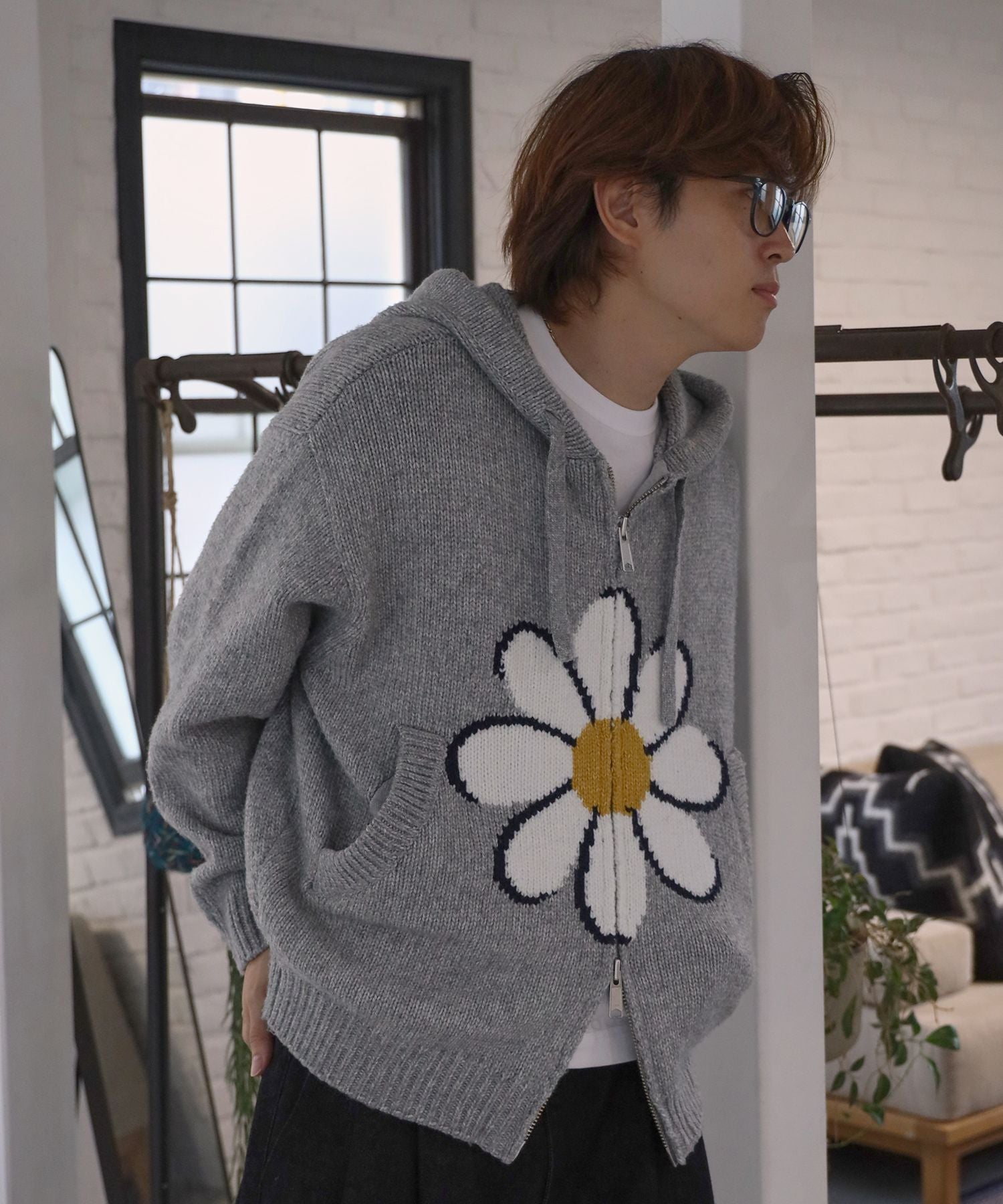モデル：H178 Size:L アッシュグレー