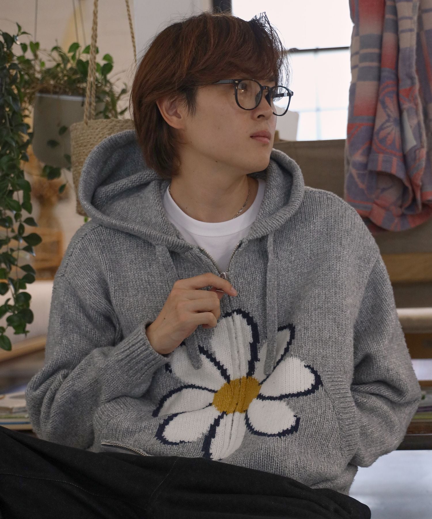 モデル：H178 Size:L アッシュグレー