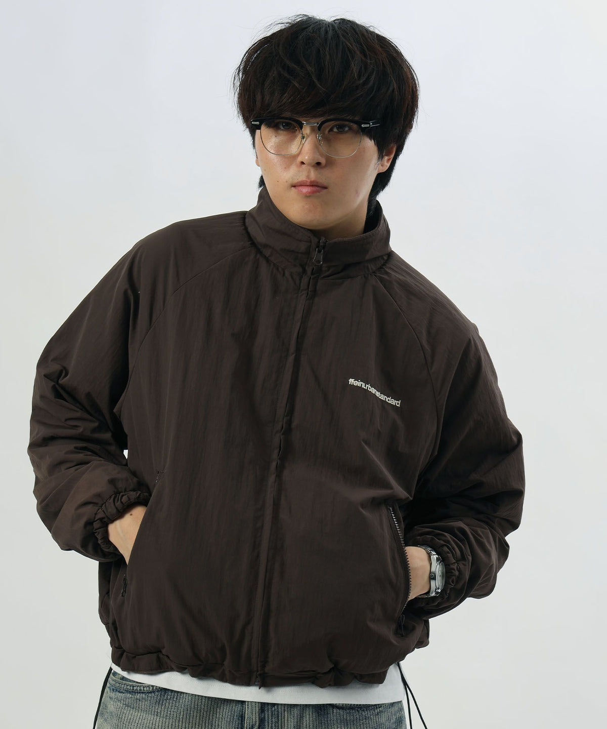 モデル：H177 Size:M　ブラウン