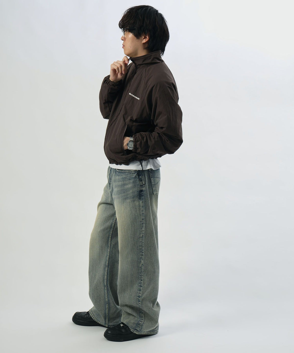 モデル：H177 Size:M　ブラウン