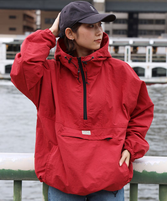 モデル：H163 Size:Mレッド
